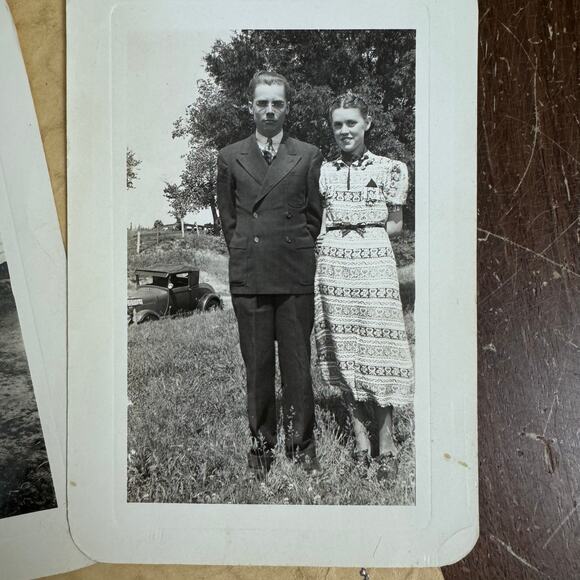 The Baldwin Studio St. Louis, Mo Photo Prints 1930s Bernice & James Bond - Picture 2 of 10